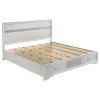 CoasterEveryday 205111KE Miranda - Wood Eastern King Storage Panel Bed - White