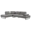 CoasterElevations 508888 Arden - Upholstered Sectional Sofa With Adjustable Back - Taupe