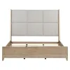Liberty Furniture 789-BR-CKUB Brentwood - California King Upholstered Bed - Sandstone