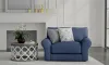 Jackson Furniture Industries 405201-1877/23-2453/43 Cape May - Chair & 1/2 - Denim