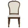 Coaster Fine Furniture 109402 Landon - Upholstered Dining Side Chair (Set of 2) - Rich Brown