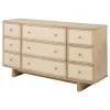 Coaster Fine Furniture 225043 Kailani - 9-Drawer Dresser Cabinet - Beige Oak