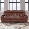 Liberty Furniture 7020CN-32P Caswell - Sofa P2 & ZG - Nature Chestnut