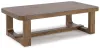 Ashley Furniture T974-1 Cabalynn - Rectangular Cocktail Table - Light Brown