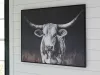 Ashley Furniture A8000467 Harlandale - Wall Art - Black / White / Brown