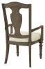 Pulaski Furniture P412261 Saddle Creek - Wood Back Arm Chair (Set of 2) - Timber Brown