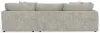Jackson Furniture Industries 2306/63/59/73/28-01 Bucktown - 3 Piece Sectional With Extra Thick Cuddler Seat Cushions And Cocktail Ottoman - Parchment