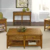 Liberty Furniture 110-OT1023 Lake House - Square Lamp Table - Oak