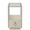 Riverside Furniture 50212 Maisie - Chairside Table - Champagne