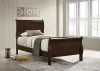 CoasterEveryday 202411T Louis Philippe - Wood Twin Sleigh Bed - Cappuccino