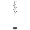 CoasterEveryday 900897 Clover - 18 Hook Freestanding Metal Coat Rack Hat Hanger - Black
