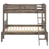 CoasterEveryday 400809 Flynn - Wood Twin Over Full Bunk Bed - Weathered Brown