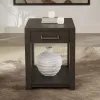 Liberty Furniture 201-OT1021 Liberty Furniture 201-OT1021 Lennox Hill - Chairside Table - Bark