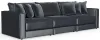 Jackson Furniture Industries 2245/36/31/37-23 Remington - 3 Piece Modular Sofa - Slate