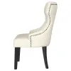 Coaster Fine Furniture 115572 Baney - Fabric Upholstered Dining Side Chair - Beige And Black