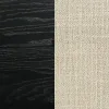 Coaster Fine Furniture 224331KWCRM Arini - California King Panel Bed - Cream And Black