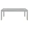 New Classic D2442-10 Fiona - Rectangle Dining Table - Mist Gray
