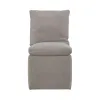 Liberty Furniture 733-ADC90-TR Liberty Furniture 733-ADC90-TR Accent Dining - Accent Dining Chair With Casters - Truffle