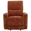 Coaster Fine Furniture 609576 Navarro - Chenille Upholstered Glider Recliner - Burnt Orange