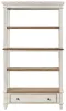 Ashley Furniture H743-70 Realyn - Bookcase - Brown / White