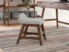 Ashley Furniture H615-01 Lyncott - Home Office Desk Chair - Light Gray / Brown