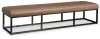 Ashley Furniture A3000693 Joston - Accent Bench - Caramel