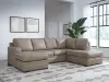 Ashley Furniture 22405S1 Ashley Furniture 22405S1 Amuleto - 2-Piece Sectional With Raf Corner Chaise - Desert