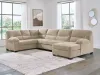 Ashley Furniture 24203S2 Ashley Furniture 24203S2 SimpleJoy - 3-Piece Sectional With RAF Corner Chaise - Sand