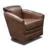 England 1L071AL Lyra - Leather Swivel Glider