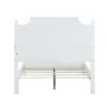 Samuel Lawrence Furniture S920-BR-K1 Savannah - Queen Poster Bed - White Finish - White