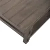 Liberty Furniture 406-OT1014 Modern Farmhouse - Oversized Square Cocktail Table - Dusty Charcoal