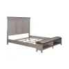 Liberty Furniture 457-BR-KSB Ivy Hollow - King Storage Bed - Weathered Linen / Dusty Taupe