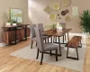 CoasterElevations 110181 Ditman - Live Edge Dining Table - Gray Sheesham