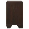 CoasterEveryday 204392 Kauffman - 2-Drawer Nightstand - Dark Cocoa