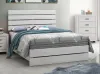 CoasterEveryday 207051Q Brantford - Wood Queen Panel Bed - Coastal White