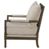 CoasterElevations 905362 Blanchett - Upholstered Bobbin Accent Chair - Beige And Natural