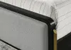 Coaster Fine Furniture 224331Q Arini - Upholstered Queen Panel Bed - Black And Gray