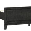 Samuel Lawrence Furniture S964-BR-K5 Lenox - California King Panel Bed - Black