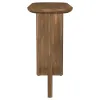 Coaster Fine Furniture 930030 Fletcher - Oval Solid Mango Wood Entryway Console Table - Brown