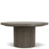 Riverside Furniture 87152-87153 Sariel - Round Dining Table - Dark Brown