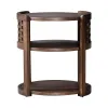 Liberty Furniture 369-OT1020 Warren Park - Round End Table - Coffee Brown