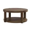 Liberty Furniture 449-OT1011 Broadmore - Round Cocktail Table - Cobblestone Brown