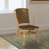 Coaster Fine Furniture 109122 Lexley - Woven Rattan Dining Side Chair (Set of 2) - Brown