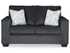 Ashley Furniture 8721335 Altari - Loveseat - Slate