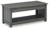 Ashley Furniture T175-9 Freedan - Rect Lift Top Cocktail Table - Grayish Brown