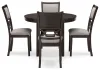 Ashley Furniture D422-225 Langwest - Dining Room Table Set (Set of 5) - Brown