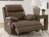 Ashley Furniture U1040013 Vonryan - Power Recliner / Adj Headrest - Tobacco