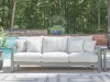 Ashley Furniture PCP695-838 Hurley Park - Sofa With Cushion - Gray