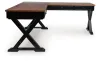 Ashley Furniture H664H2 Wildenauer - Home Office Desk And Return - Brown / Black
