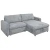 New Classic 27-U1812G-2NP Finn - 2 Piece Sectional (LAF Sofa/Chaise) - Gray